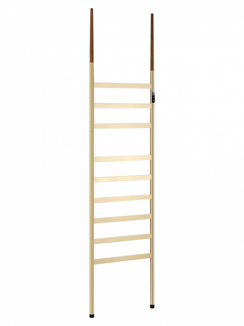 Полотенцесушитель электрический напольный WONZON & WOGHAND BREMEN, Брашированное золото (WW-A207-BG)