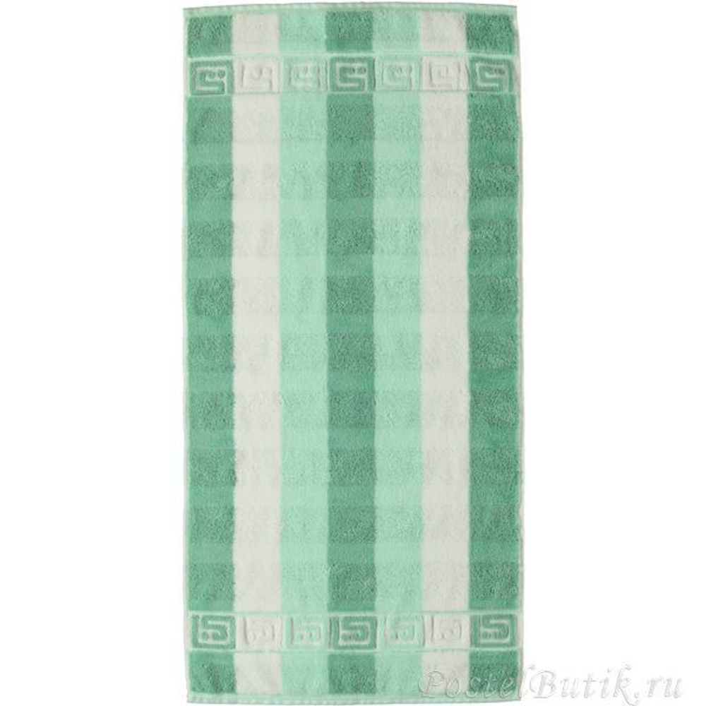 Полотенце 50x100 Cawo Noblesse 1011 Frottier зеленое