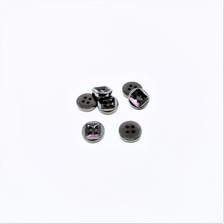 Пуговицы №557, 10мм, цв.бордовый, (CX P-420)