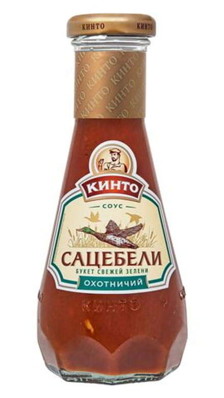 Кинто соус томатный Сацебели охотничий, 300 гр
