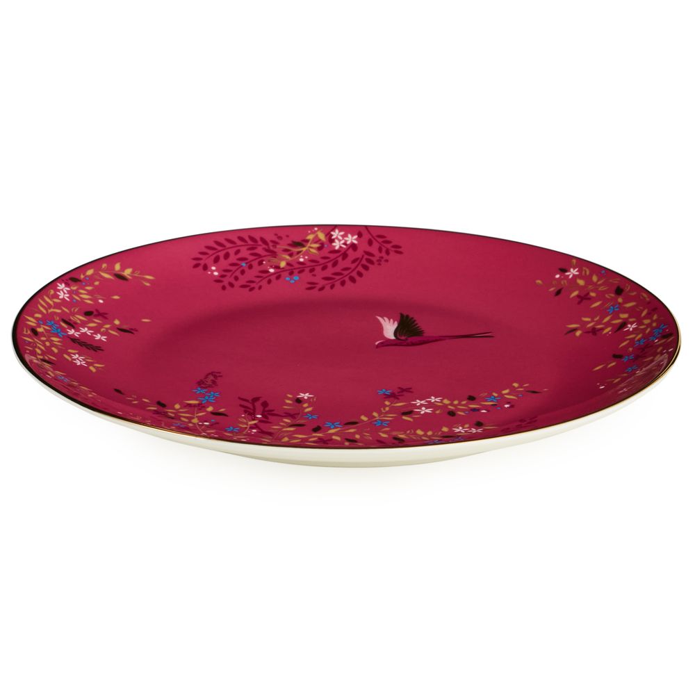 ТАРЕЛКА ЗАКУСОЧНАЯ LEFARD "GOLDEN BIRDS" 20*2 СМ (КОР=24ШТ.)