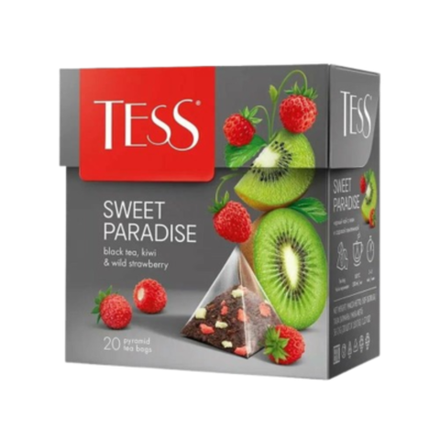 Чай черный Tess Sweet Paradise пирамидка 20 пакетов
