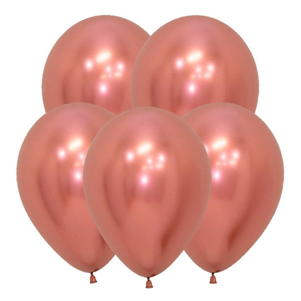 S 18&quot; Зеркальные Рефлекс Розовое золото / Reflex Rose Gold / 5 шт.
