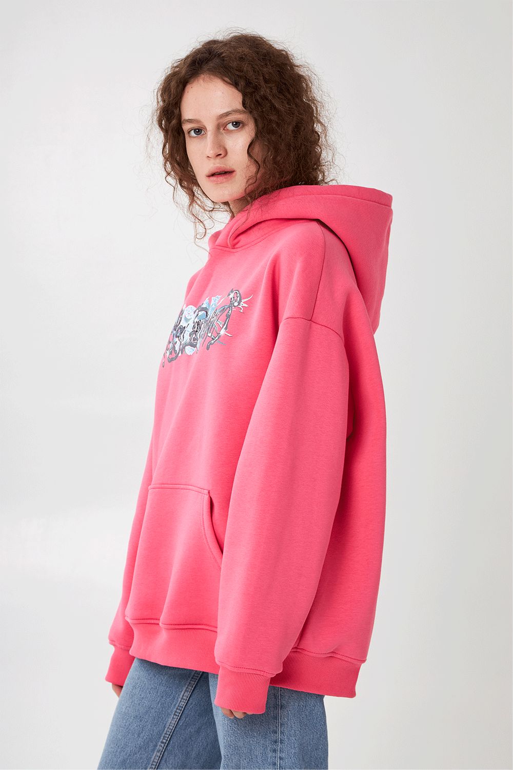 Худи Helgi Ingvarr РУСАЛКА Женский Розовый