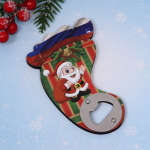 Открывашка для бутылок 13*8см «Дед Мороз с мешком подарков»