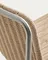 Уличный стул Tavari из бежевой веревки и стали