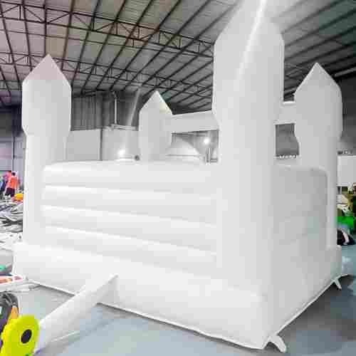 Белоснежный надувной батут - фотозона и реквизит для свадебных торжеств и праздников, 4*3*2,75 м