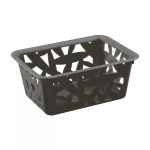 Корзинка универсальная для хранения, цвет серый 14,5*10,7*6 см XS / 0,6л