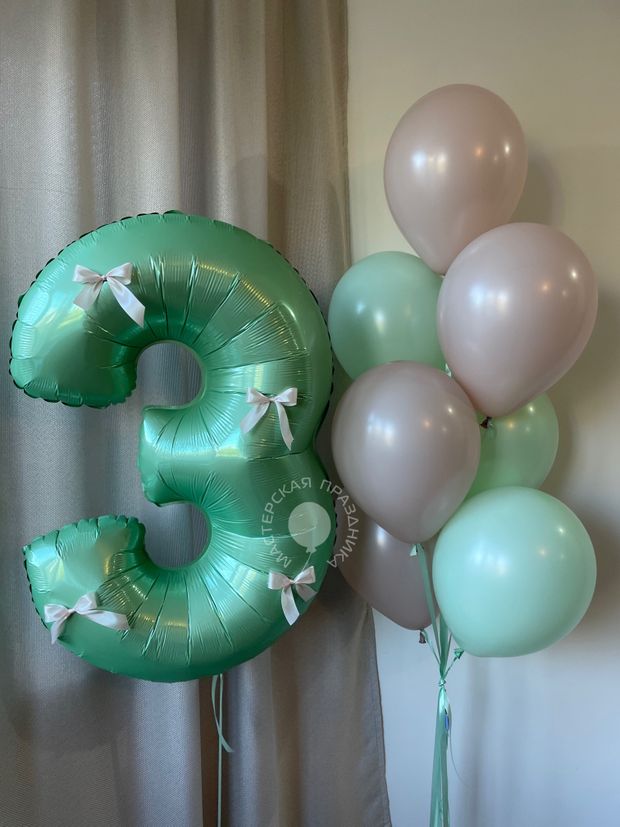 Воздушные шары для девочки №8668