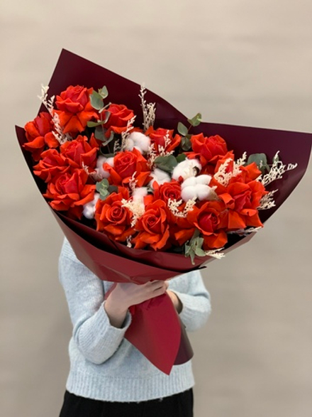 Букет цветов Любовь - морковь M