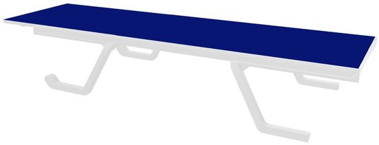 Шезлонг металлический Podio синий