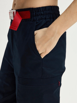 Джоггеры медицинские унисекс Кайтеки, нэви хлопок