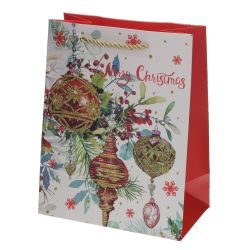 GAEM Пакет подарочный S (бумага 210г/м2, блок 12шт), L18 W10 H23 см, 4в.