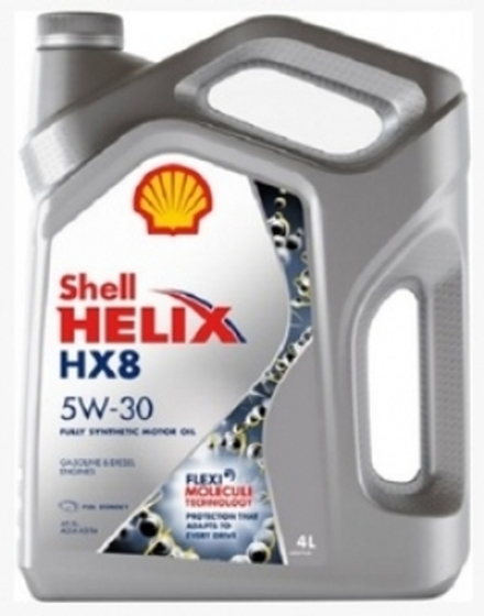 Моторное масло Shell HX8 5w30 4л синтетика