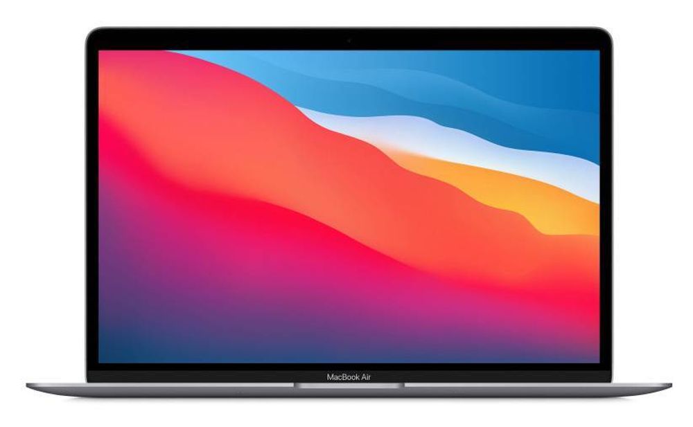 Ноутбук Apple MacBook Air A2337, 13.3&amp;quot; (2560x1600) Retina IPS/Apple M1/16ГБ/256ГБ SSD/M1 7-core GPU/MacOS, серый космос [Z1240001T]