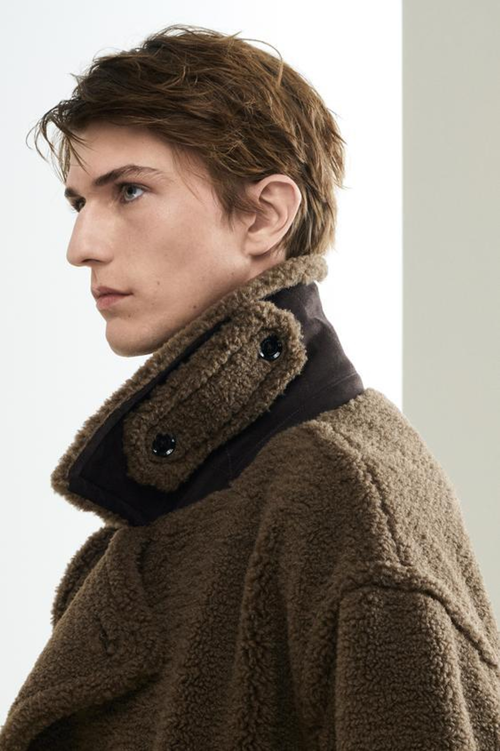 ZARA ТРЕНЧ СВОБОДНОГО КРОЯ, КАМЕННЫЙ МЕЛАНЖ