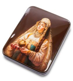 Народные промыслы ШК-65/18 Шкатулка «Сударыня»