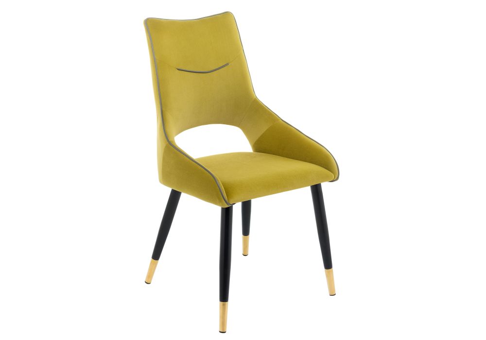 Стул на металлокаркасе Ordal khaki / black