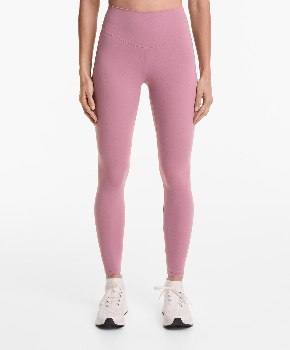 OYSHO Легинсы Comfortlux длиной до щиколотки с высокой посадкой, светло-баклажановый