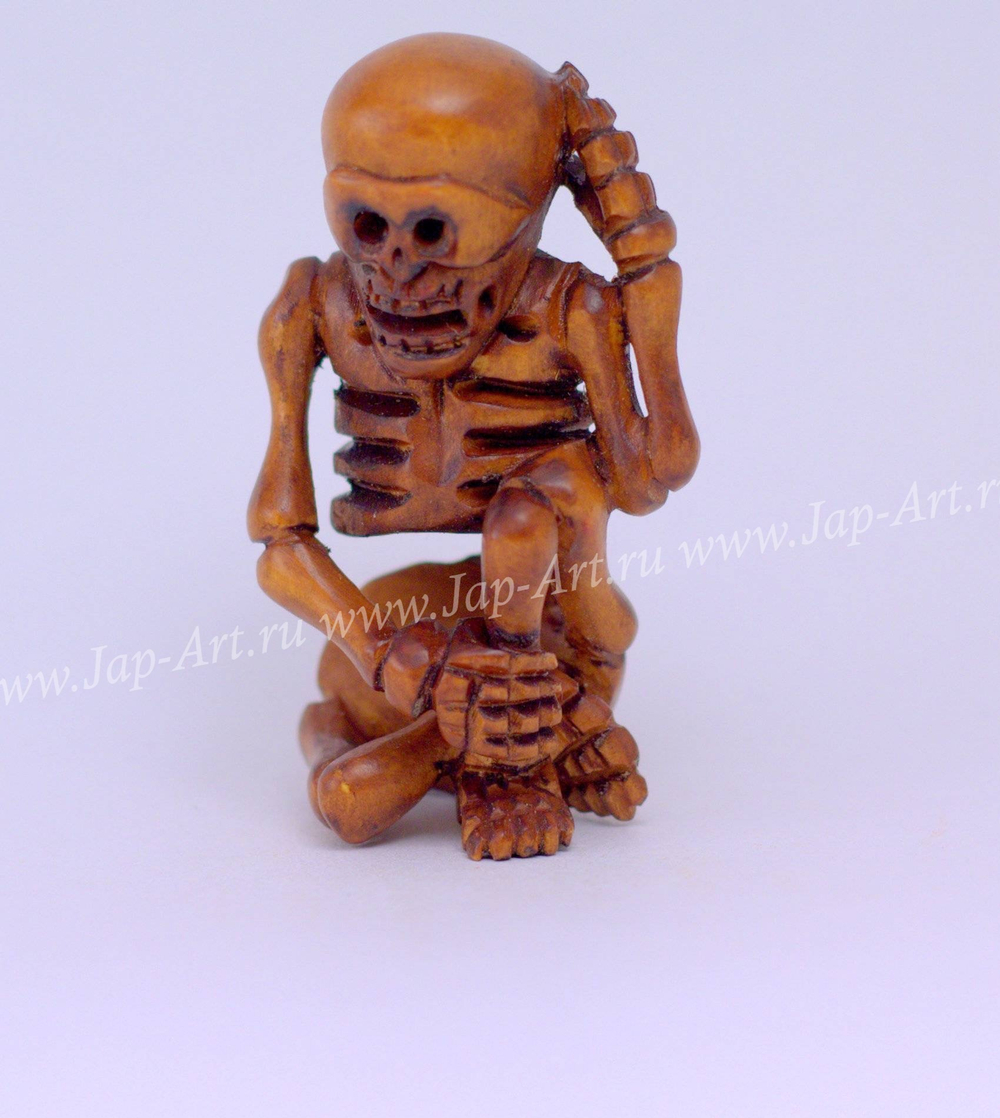 Нэцкэ Скелет