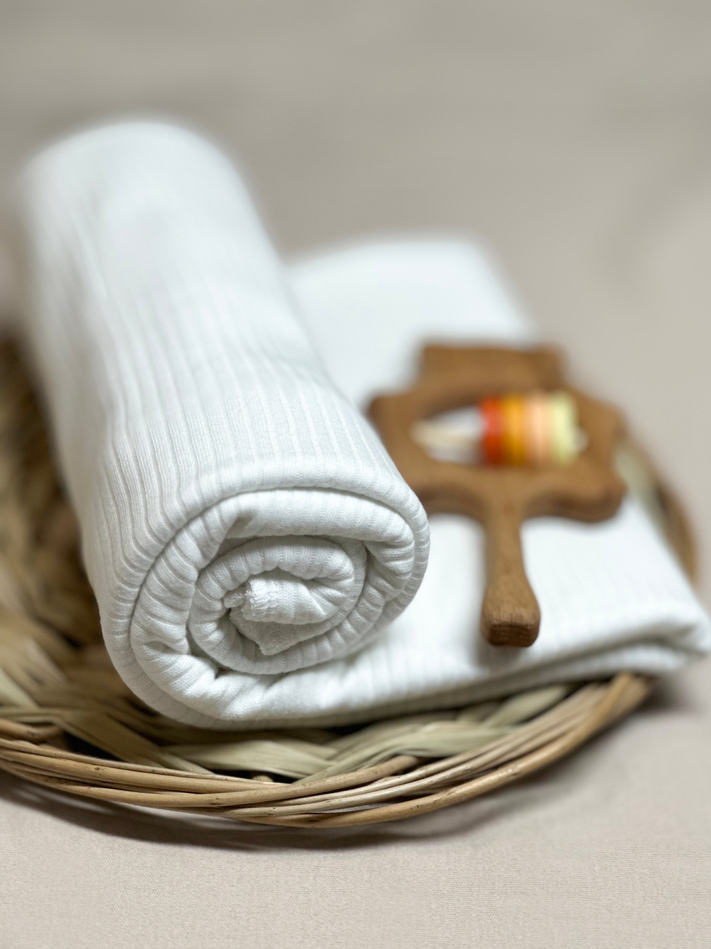 Пелёнка Рубчик Сахар 85*130 RinaAmari