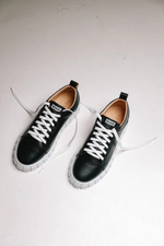 Кеды женские, арт. W101w-1, черный