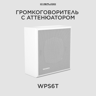 CVGAUDIO WPS6T Настенная Public Address акустическая система 100V