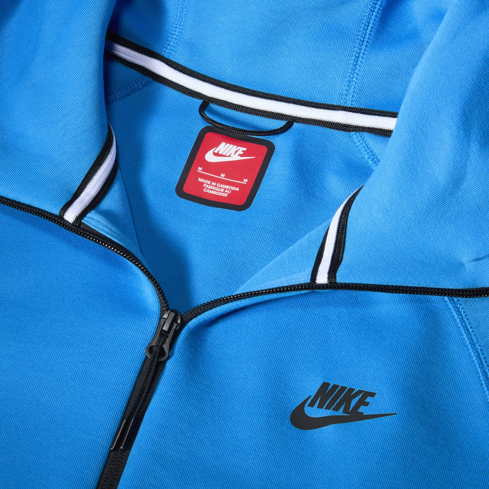 Зип Худи Nike Tech Fleece 2023 Blue