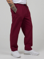 Брюки мужские повара кондитера "Вишня" , цвет бордовый