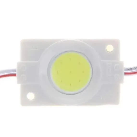 Модуль светодиодный COB 2,4Вт 6500К 12V IP65 50*30*3мм 27646