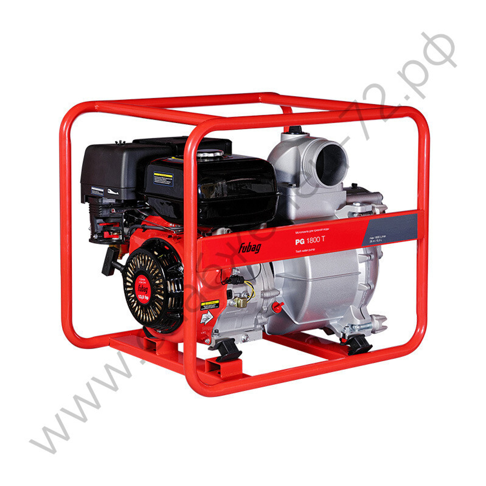 FUBAG Бензиновая мотопомпа для сильнозагрязненной воды PG 1800 T