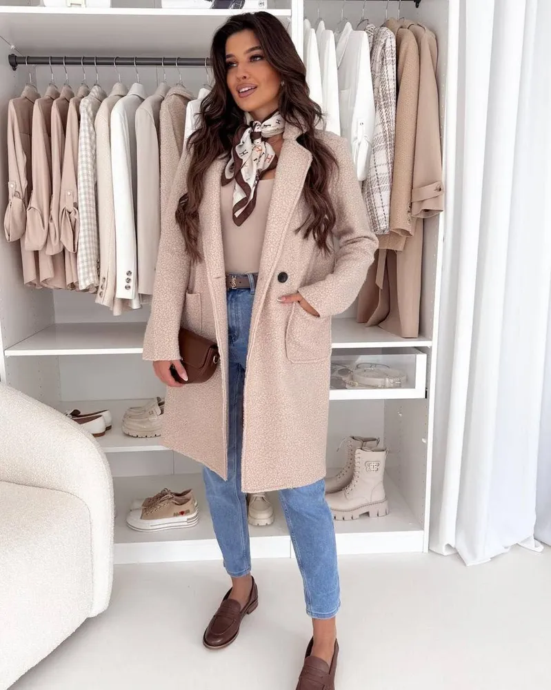 Пальто-кардиган УК-400 Фабрика Моды