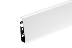 Плинтус Cezar Hi-Line P089 Белый глянцевый, 2500x75x22 мм