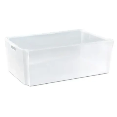 Ящик штабелируемый с крышкой Модуль L 37л (прозрачный)