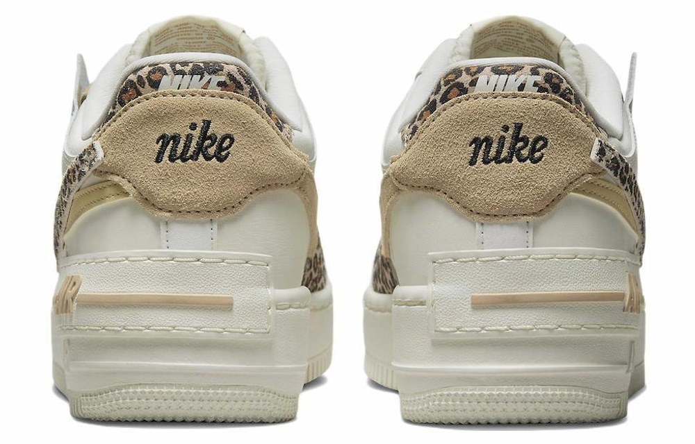 Кроссовки Nike Air Force 1 Low Shadow "Leopard" (Женская размерная сетка)