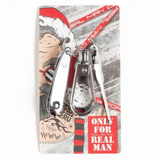 Банный подарочный набор для мужчин, новогодний "Bad Santa", 7 предметов