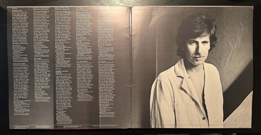 Graham Nash - Earth & Sky (Скандинавия 1980г.)