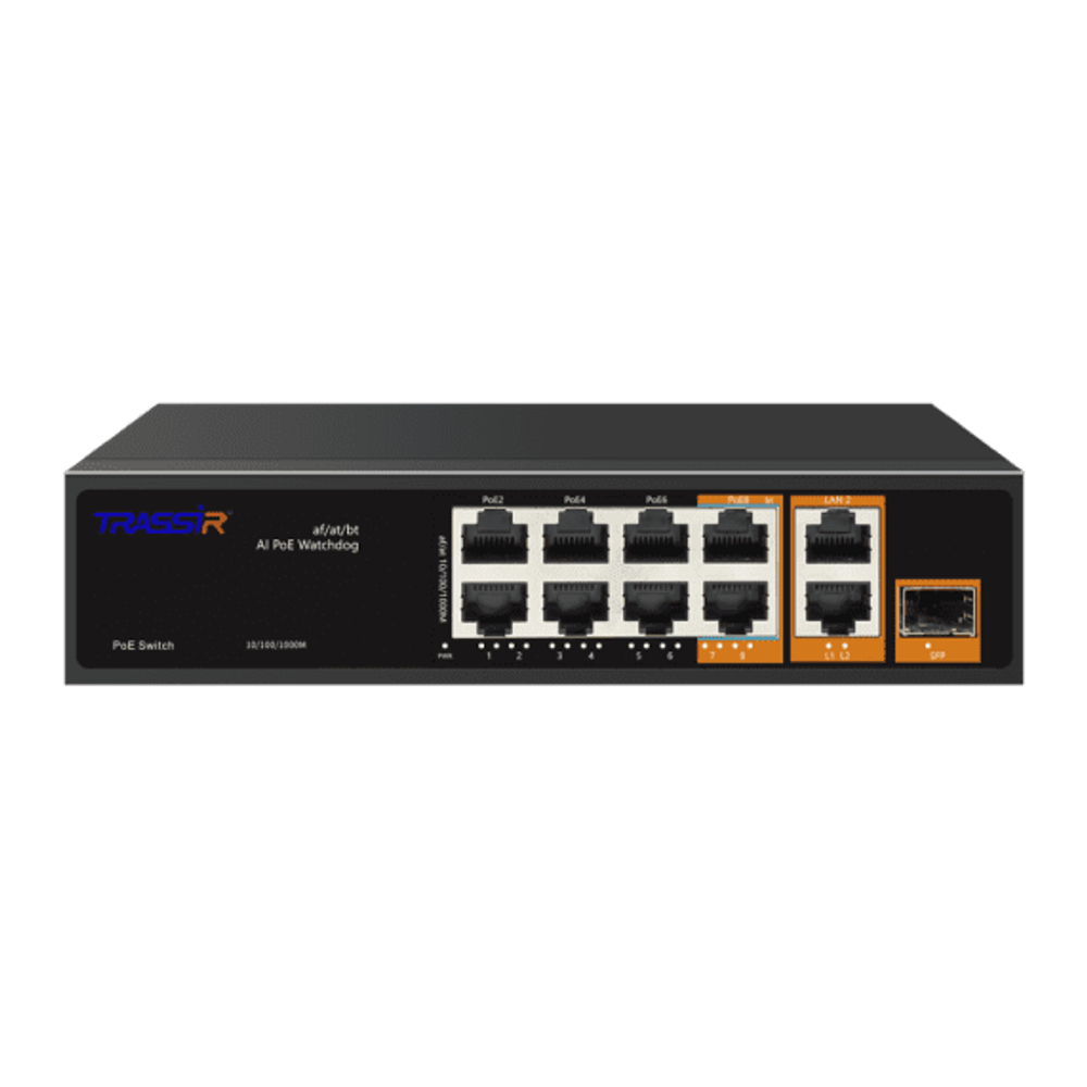 TRASSIR TR-NS-13111S-120-8PoE Сетевое оборудование