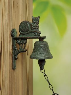 Iron Garden Колокольчик дверной "Кошка"