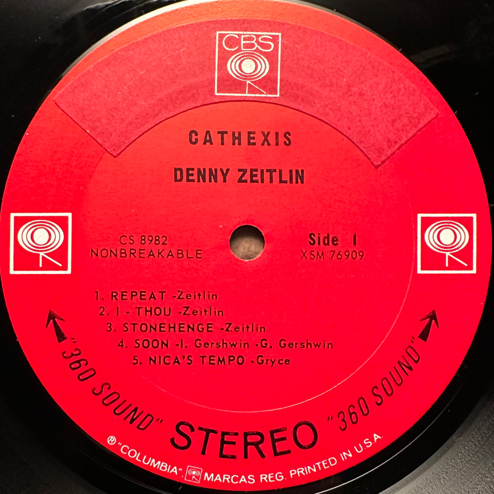 Denny Zeitlin - Cathexis (США 1964г.)