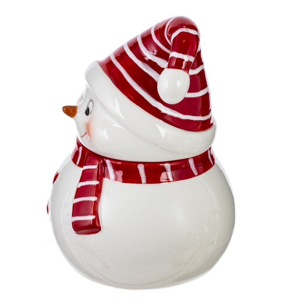 GAEM Емкость для сыпучих продуктов "Снеговик", 600 мл, L11,5 W11,5 H17 см