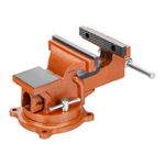 Тиски слесарные, 125 мм, поворотные, с наковальней Sparta