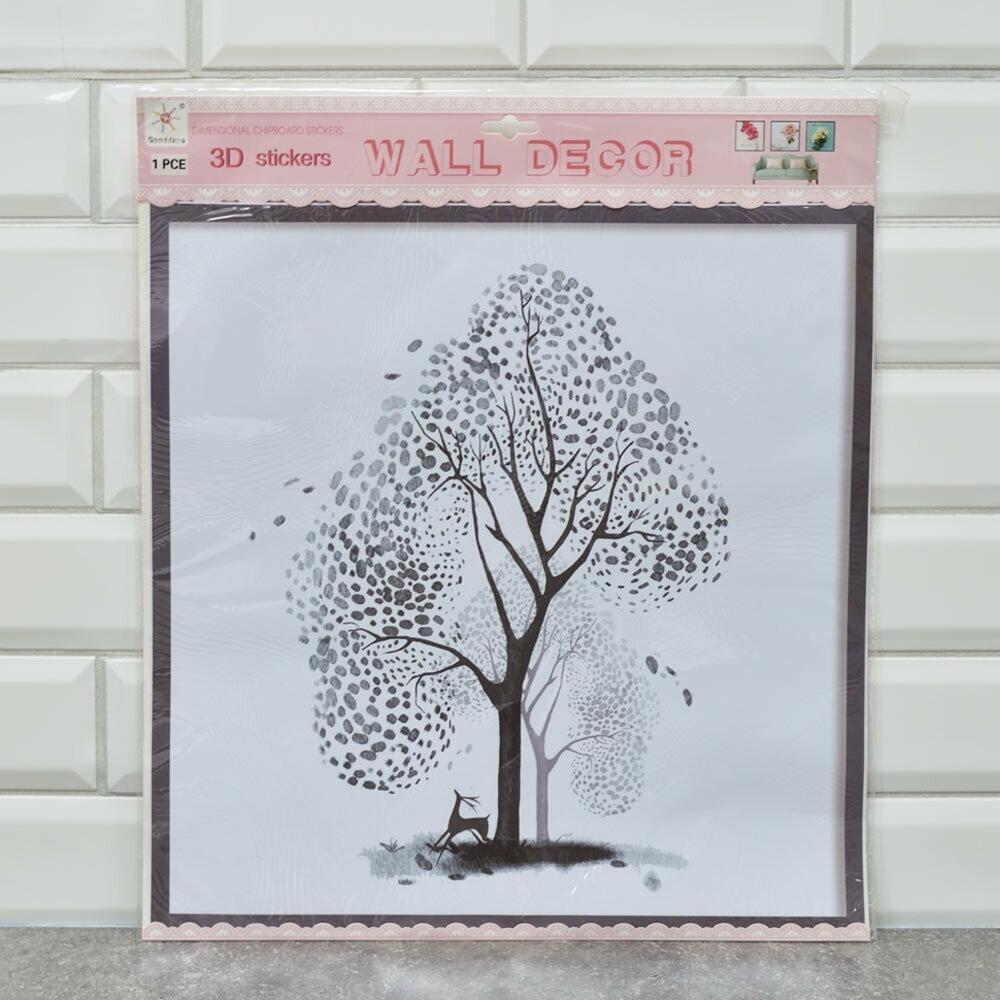 Наклейка-картина декоративная 46*40см MC-1804093в