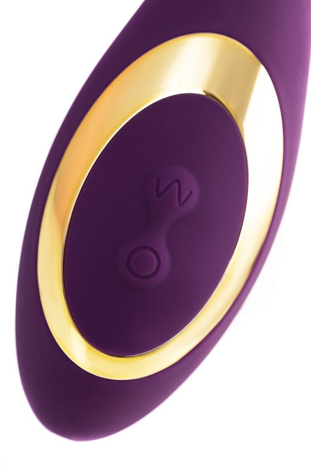 Фиолетовый вибромассажер с двойной стимуляцией Mave (Цвет: фиолетовый)