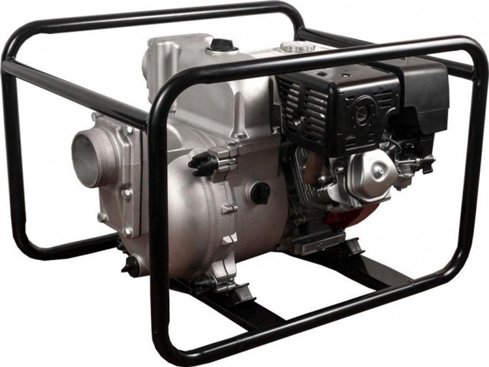 Мотопомпа бензиновая DDE PTR100H для грязной воды