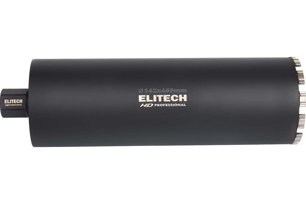 Коронка для алмазного бурения 142х450 мм 1110.012300 HD Elitech 206484