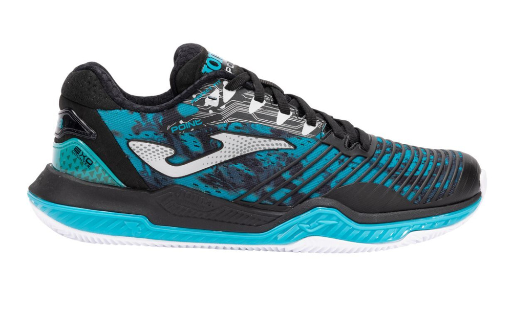 Мужские кроссовки теннисные Joma Point 2531 Clay - черный