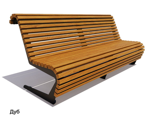 Скамейка уличная Стрит, Сосна