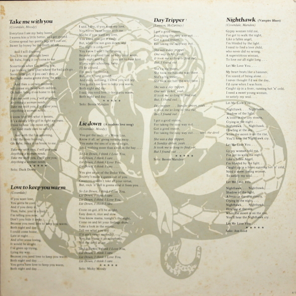 Whitesnake / Trouble (LP)