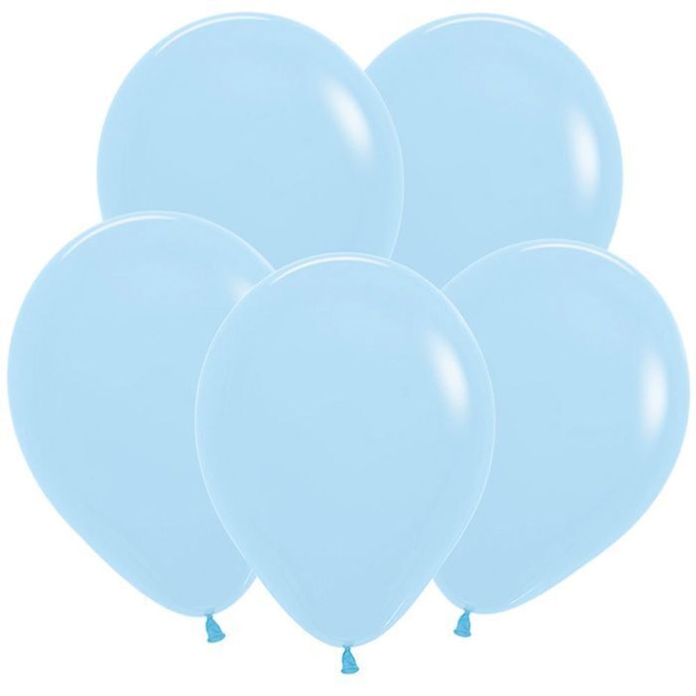 Шар 18&quot; Нежно-голубой, Пастель Матовый (Макаронс) / Blue 640 Sp